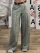 Viscose Belt Pants-19008/Mint