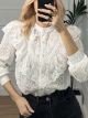 Lace Shirt/White