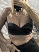 Strassed Net CabbanaSleeves Top-9805
