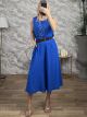 Soft Jewellery&Belt Zip Kilot Set-3562/Royal Blue2