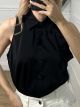 Sleeveless Soft Shirt/Black