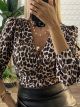 Elastic Bodysuit-Animal/Leo3