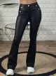 Bell Leather Pants-8052/Black