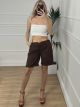Cotton Belt Shorts/Chocolat