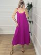 Chain Dress/Magenta