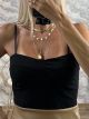 Crep Cups Bodysuit-3077/Black