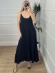 Chain Maxi Dress/Black