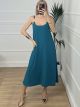 Chain Dress/Petrol