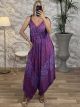 Silk Asymmetrical Jumpsuit-1208/N5