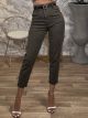 Jean Elastic Belt Pants 8227/Khaki