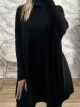 Long Plus RipNeck Sweater-7007/Black