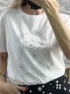 Teddy Pearls&Strass T-Shirt/White