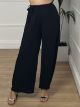 Wide Pants-103/Black