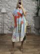 Tropical Midi Semizie Dress