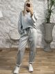Viscose Buttons Set-58403/Grey