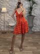 Mini Silk Openback Dress-Cracks-2514/N7