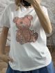 WOW Strassed Bear T-Shirt/Pink