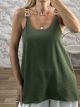 Chain Monochrome Top/Khaki