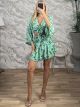 Silk Boho Mini Skirt Set-2021/N17