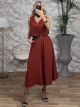 Zip Culotte Buttons Set/Ecai