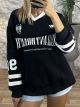 College Sweatshirt-30084/Black
