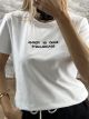 Quote T-shirt/N3-White