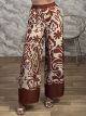 Satin Highwaist Pants-638215/Ecai2