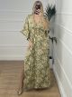 Silk Dress-M11/Khaki