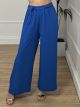 Wide Pants-103/Royal Blue
