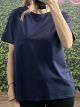 Classic Cotton T-Shirt-925/Navy Blue