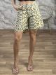 Leo Cotton Long Shorts-26597/Yellow