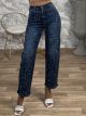 Strass Denim Pants-6925/Blue