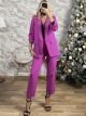 Κοστούμι Με Σούρα-Light Magenta