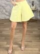Soft Denim Wide Shorts-25783/Yellow