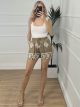 Boho Shorts-26423/Camel