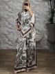 Wild Animals Satin Pants Set-14226/Khaki