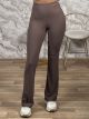 Rip Elastic Cabana Pants-1913/Mocha