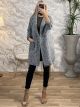 Double-Breasted Coat/Grey