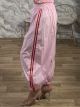 DoubleStripe Cotton Pants-26108/Pink