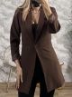 Σακάκι Classy Long/Chocolat