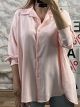 Oversized Super Soft Shirt/Pink