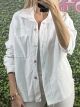 Cotton Cord Jacket-4397/White