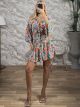Silk Boho Mini Skirt Set-2021/N18