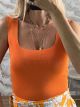 Knitted Top A/Light Orange