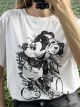 WOW Mickey&Headphones T-Shirt/White