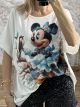 Minnie & Birds T-Shirt/White