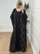 Maxi Oversized Sequins Set/Black