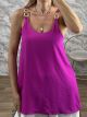 Chain Monochrome Top/Magenta