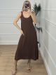 Light Summer Dress/Chocolat