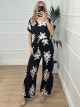 Pants Print Set/Black